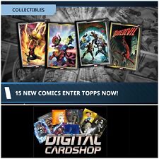 Topps Marvel Collect Comic Covers August 17 Gold Motion & Silver 30 Card Set picture
