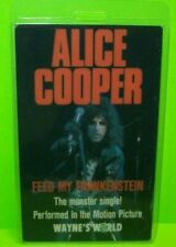 Alice Cooper Wayne's World Feed My Frankenstein Movie Pass Shock Rock Halloween picture