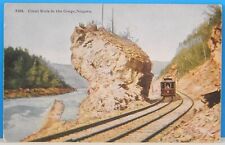 GIANT Rock in the GORGE, NIAGARA Ont. Canada, carte postale picture