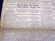 1930 JAN 24 NEW YORK TIMES - NORSE & BRITISH AID BYRD ICE PACK HOLDS - NT 1670 picture
