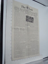 ORIGINAL - THE TECH - dec 20, 1946 Cambridge Mass newspaper - i show all picture