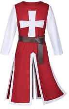 Medieval Crusader Knights Templar Tunic Costumes, Halloween cosplay Costume picture