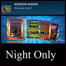 WINDOW SHADES-5 CARD SET-NIGHT RARE ONLY-TOPPS MARVEL COLLECT picture