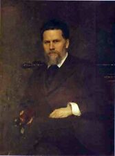 Oil painting Portrait-Of-The-Artist-Ivan-Kramskoy-1882-Ilya-Repin-Oil-Painting picture