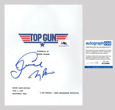 TOM CRUISE AND JERRY BRUCKHEIMER AUTOGRAPH SIGNED TOP GUN COMPLETE FULL SCRIPT picture