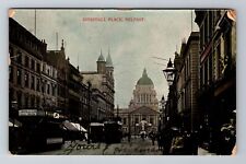 Belfast-Ireland, Donegall Place, Antique c1907 Vintage Souvenir Postcard picture
