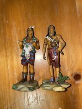 Vintage Native American Indians Bundle Ceramic Figurines picture