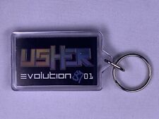 Usher Keyring Official Merchandise Evolution 8701 UK Tour 2002 picture