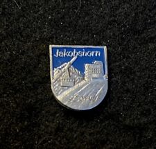 JAKOBSHORN Vintage Ski Pin Badge SWITZERLAND Klosters Resort Souvenir Travel picture
