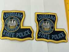 Louisiana State Police collectable Patch Set 2 pieces picture