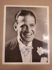 Sincerely Horace Heidt Autographed 8 in x 10 in Black & White Photograph picture