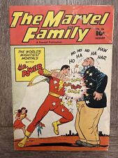 SUPER RARE JERRY WEIST ESTATE: THE MARVEL FAMILY #26 (Fawcett 1948) picture