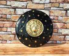 Medieval Lion Face Shield - Black Warrior Viking Shield - Shield for Reenactment picture
