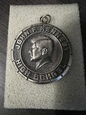 1988 John F. Kennedy High School Medal/Pendant. E. Peterson picture