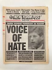 New York Post Newspaper August 30 1995 Detective Mark Fuhrman No Label picture