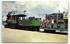 1960s LONG BEACH PANAMA CITY FL PETTICOAT JUNCTION RAILROAD PEPSI POSTCARD P3350 picture