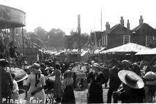 Mrt-3 Fairground Rides at Pinner Fair, London 1914. Photo picture