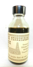 PURE PENNSYLVANIA Crude Oil bottle novelty souvenir  DRAKE WELL TITUSVILLE PA picture
