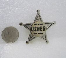 Usher Badge Pin picture