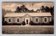 Titusville PA-Pennsylvania, Museum at Drake Well Memorial Park, Vintage Postcard picture