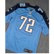 Michael Oher Tennesse Titans Nike NFL Jersey Mens Small Blue Blindside picture