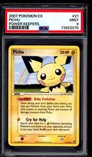 PSA 9 Pichu 2007 Pokemon Card 21/108 EX Power Keepers picture