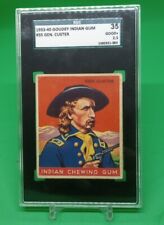 1933 Goudey Indian Gum #55 Gen. Custer Sgc 2.5 Good+ Nice Card picture