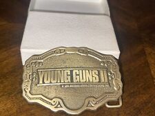 Vintage ￼Young Guns Youth II CD Hit Made In USA Belt Buckle Never used picture