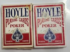 LOT OF TWO DECKS, HOYLE OFFICIAL PLAYING CARDS / NEVADA FINISH picture