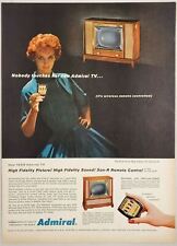 1958 Print Ad The New Admiral TV for 1959 High Fidelity Remote Television Set picture