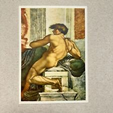 Michelangelo’s Sistine Chapel Rome Art Postcard Zecchetti picture