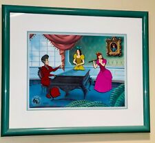 Disney Cel Cinderella The Music Lesson Rare Animation Art Limited Edition Cell picture