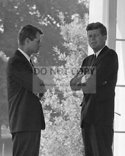 JOHN F. KENNEDY WITH ATTORNEY GENERAL CUBAN MISSILE CRISIS - 8X10 PHOTO (BB-589) picture