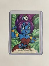 Adventure Time Cryptozoic hand drawn sketch card Jungle princess picture