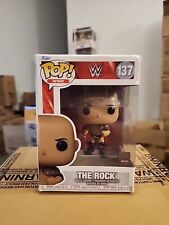 Funko Pop WWE The Rock Vinyl Wrestling Figure #137 Box Damage picture