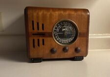 Vintage 1938 Zenith 5-S-218 Cube Tube Radio Walnut Cabinet picture