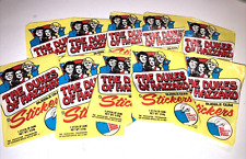 10 LOT  THE DUKES OF HAZZARD - 1981 DONRUSS - WRAPPER - EMPTY WRAPPERS picture