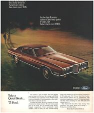 1971 Ford LTD Car Vehicle Vintage Original Magazine Print Ad picture
