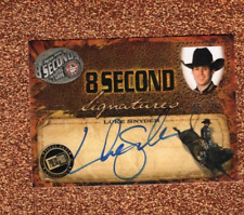 2009 Press Pass 8 Second PBR Rodeo Luke Snyder Autograph Card picture