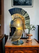 Troy Greek Achilles Trojan Helmet Troy Movie Brad Pitt Trojan Helmet Costume picture