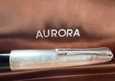 Aurora 88 Pen Fountain Pen Nikargenta IN Piston Bottom Grey Marking Vintage picture