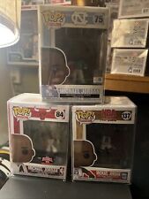 Michael Jordan Funko Pop Lot College And Chicago Warmups And All Star Edition picture