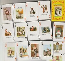 Complete Deck Miniature Playing Cards Kate Greenaway Mother Goose by Merrimack picture