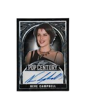 2024 Leaf Metal Pop Century NEVE CAMPBELL Black Autograph card #'d 1/1 picture