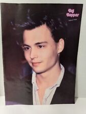 Johnny Depp Pinup Poster Mark-Paul Gosselaar Big Bopper Magazine 90s RARE picture