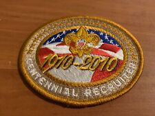 BSA, 2010 100th Anniversary Recruiter Patch picture