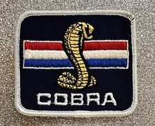 Vintage Cobra Automotive Racing Team Patch  ~ RARE picture