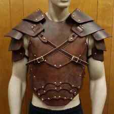 Steampunk Viking medieval shoulder armor retro PU Halloween costume picture