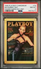 1995 Playboy Chromium 78 December 1987 Cover Cards PSA Graded picture