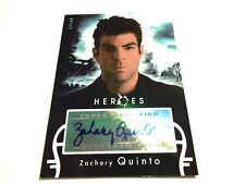 Topps Heroes Season 1 Autograph Card - Zachary Quinto picture